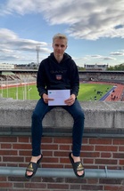 Nuoren urheilijan stipendin vuonna 2021 sai Kasper Vehmaa